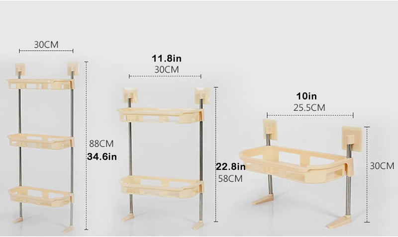 Organizador de Baño con Estante para Jabón