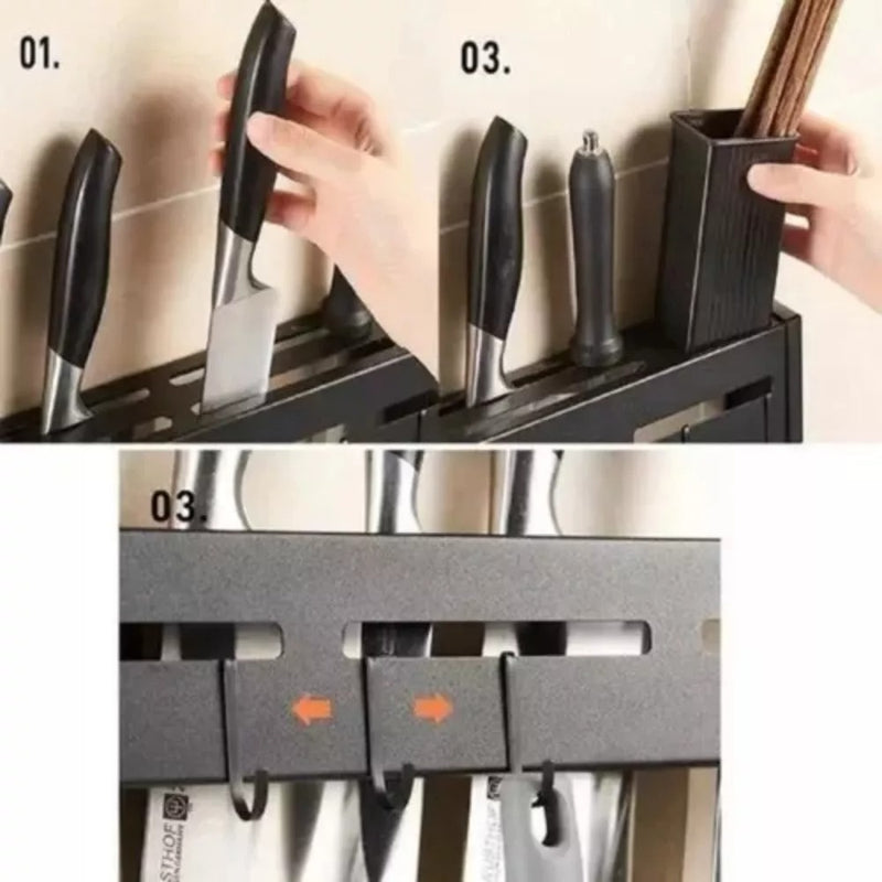 Soporte de Cuchillos para Cocina: Organización y Estilo en un Solo Lugar